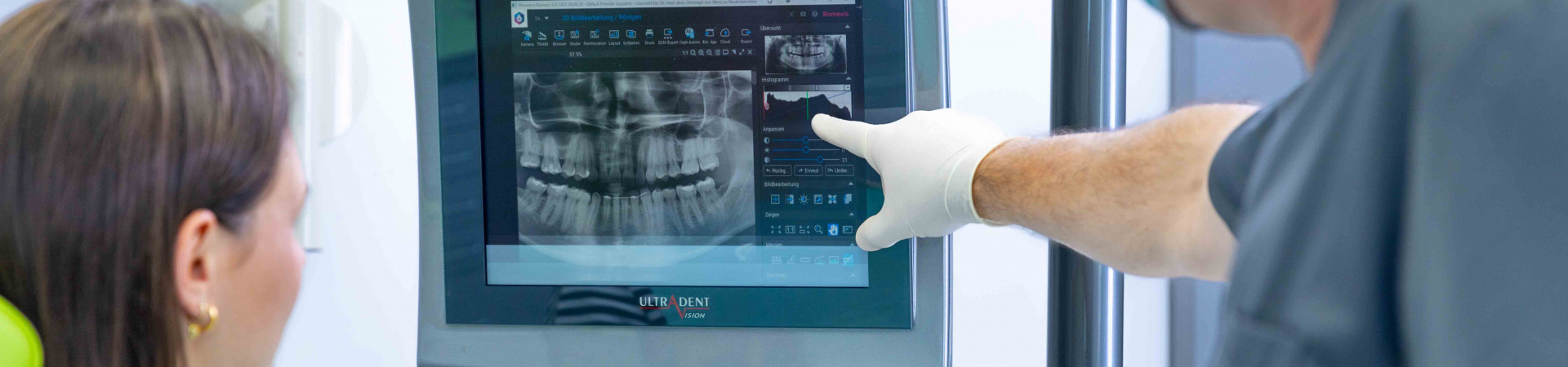 Behandlung - 3D und 2D Röntgendiagnostik